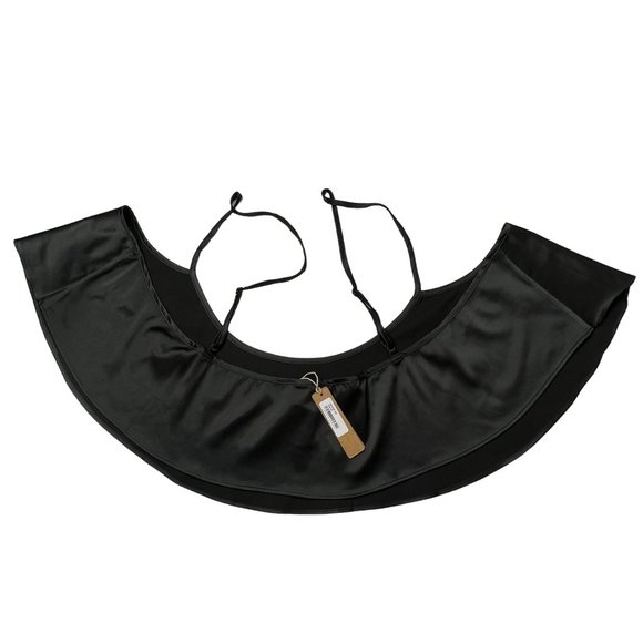 SKIMS‎ Woven Shine Cami Onyx Womens 4X - Picture 5 of 12